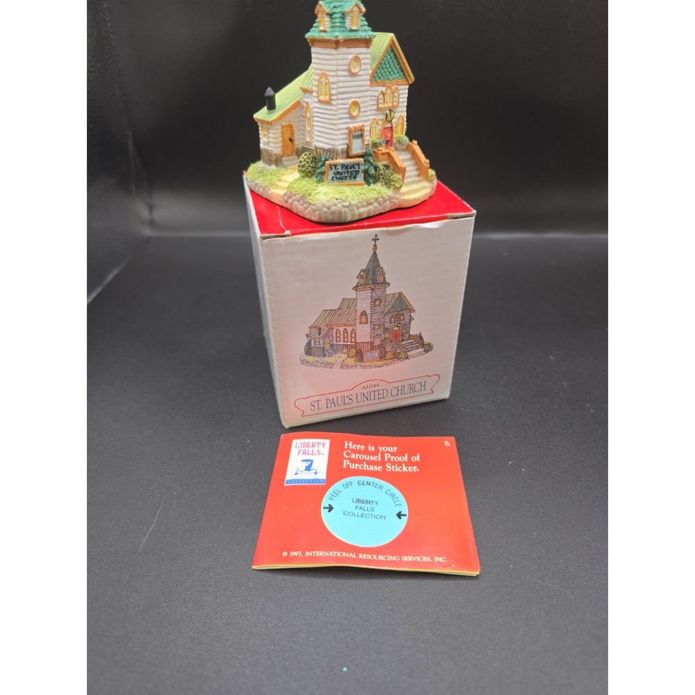 Liberty Falls Americana Collection St. Pauls United Church AH144